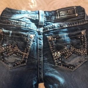 Miss me jeans size 25 easy boot